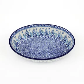Półmisek owalny 299 24/18,5cm <br> 3277X Kwiat ostróżki